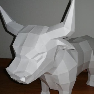 Aleksandra Wróbel - 4 - Byk z papieru